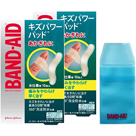 【Amazon.co.jp限定】BAND-AID(バンドエイド) キズパワーパッド 指用 6枚(指巻用4枚、指関節用2枚) 絆創膏
