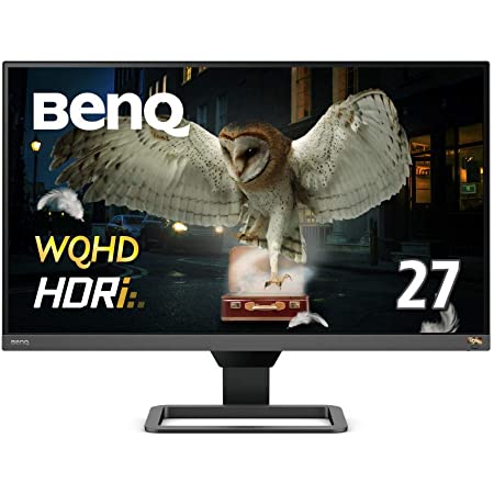 BenQ 27インチWQHD高画質&高音質モニター EW2780Q(27インチ/WQHD/IPS/HDRi/sRGB99%カバー/treVoloスピーカー/HDMI2.0x2/DP1.4)