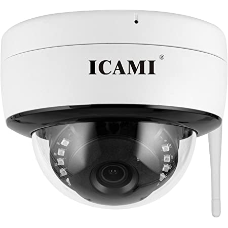 LEFTEKドームカメラスターライトセキュリティカメラAHD/TVI/CVI/CVBS RS485 HDアナログウルトラHD 4Xズーム（2.8-12mm）65フィートIR IP66耐候性CCTVカメラ (2.0 MP)
