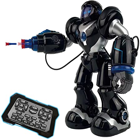 DEERC ロボット おもちゃ 電動ロボット ラジコン 男の子 多機能ロボット プログラム可能 手振り制御 男の子 女の子 子供の日 クリスマスプレゼント 99888-3