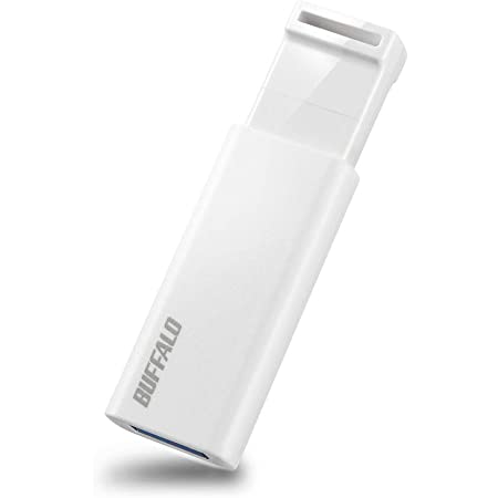 バッファロー【国内メーカー】 USBメモリ 32GB USB3.2(Gen1)/3.1(Gen 1)/3.0/2.0 充実サポート RUF3-K32GA-WH/N【Amazon.co.jp限定】