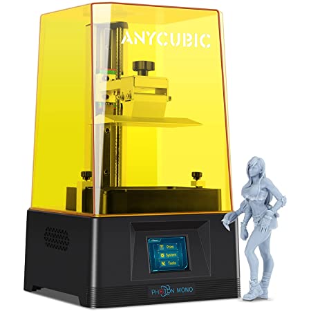 ANYCUBIC Photon S 3Dプリンター 405nm UV LCD 3Dプリンタ 造形サイズ 115mm*65mm*165mm 高精度 デュアル・リニアレール 3d printer