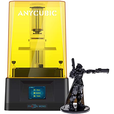 ANYCUBIC Photon S 3Dプリンター 405nm UV LCD 3Dプリンタ 造形サイズ 115mm*65mm*165mm 高精度 デュアル・リニアレール 3d printer
