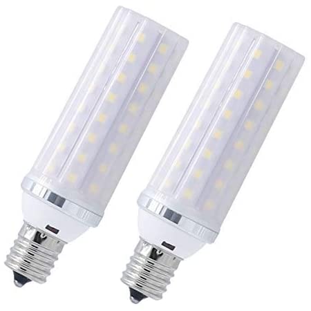 LED電球 E17 口金直径17mm 100W – 120W 形相当 12W E17 LED 昼光色 1000-1200ルーメン 広配光タイプ 高輝度 長寿命 断熱材施工器具対応 省エネ 2個セット