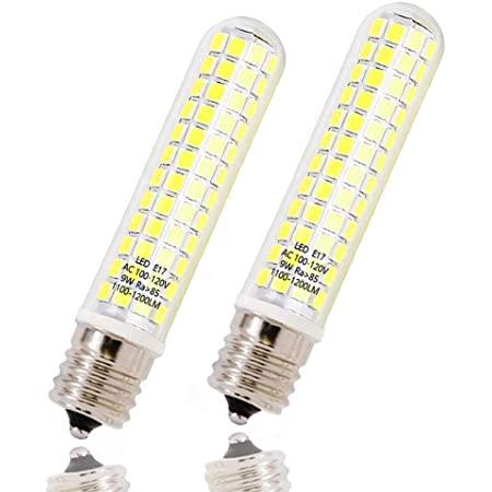 LED電球 E17 口金直径17mm 100W – 120W 形相当 12W E17 LED 昼光色 1000-1200ルーメン 広配光タイプ 高輝度 長寿命 断熱材施工器具対応 省エネ 2個セット