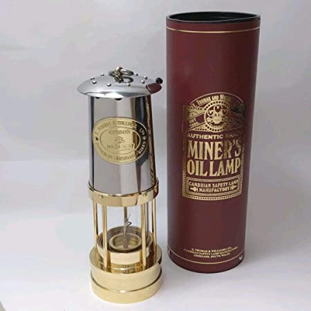 イギリス製 アンティークランプ トーマス＆ウィリアムズ GOLD Miners Lamp E.Thomas & Williams
