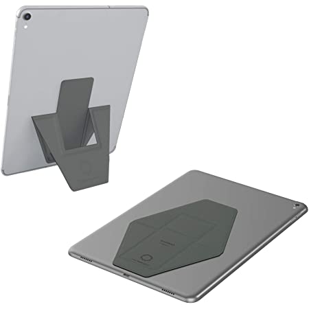 MOFT X [国内正規代理店] iPadスタンド タブレットスタンド 9.7インチ/10.2インチ/10.5インチ/12.9インチに対応 極薄 超軽量 折りたたみ 角度調整可能 収納便利 持ち運び便利（グレー）