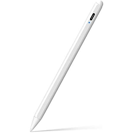 タッチペン ipad スタイラスペン iPad専用ペン（第3世代） CARYWON iPad ペンシル スタイラスペン ipad 6/ ipad mini 5/ ipad air 3/ ipad pro/ipad pro 3 など 2018年以降iPad対応 アイパッドペン， 極細 高感度 ツムツム USB充電式 5分間自動オフ 20時間稼動