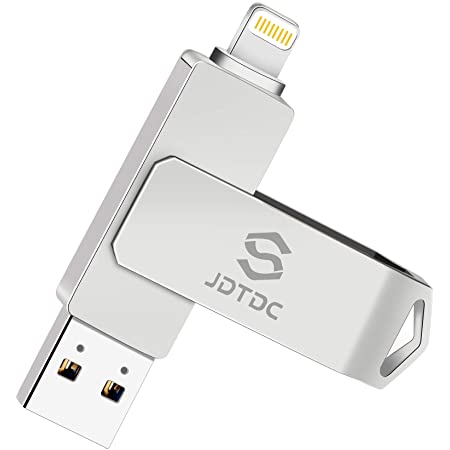 サンワダイレクト iPhone iPad USBメモリ USB3.0 スイング式 32GB 600-IPL32GX3