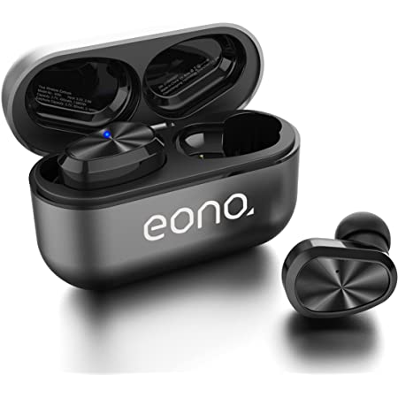 [Amazon ブランド] Eono(イオーノ) Bluetooth イヤホン Eonobuds1 完全ワイヤレスイヤホン IPX7防水仕様 ブルートゥースイヤホン 自動ペアリング 超軽量 左右分離型ヘッドホン USB-C急速充電対応 LEDディスプレイ電量表示 事務所/在宅勤務対応