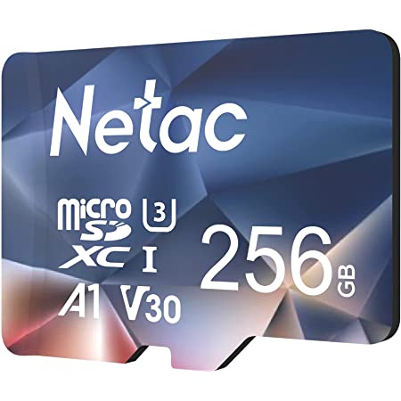 Netac microSD 256GB 最大100MB/s microSDXC UHS-I U3 A1 V30 C10 Full HD Nintendo Switch対応 メーカー正規品認証 – P500256