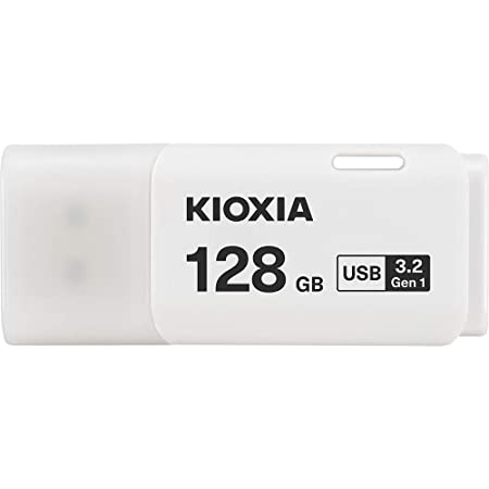 128GB USBフラッシュメモリ USB 3.2 Gen 1 超高速 KIOXIA（旧東芝メモリー）TransMemory U301 [並行輸入品]