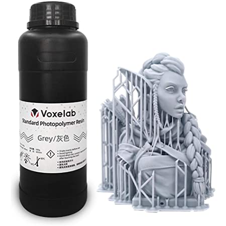 NOVA3D UV樹脂ステレオリソグラフィー3DプリンターLCD / SLAプリンター用405nmフォトポリマーラピッドレジン、透明500g