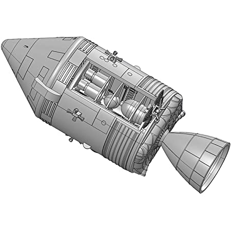 ドラゴン 1/72 アポロ13号 宇宙船CSM(司令船/機械船)＆月着陸船 ヒューストン問題発生 プラモデル DR11020