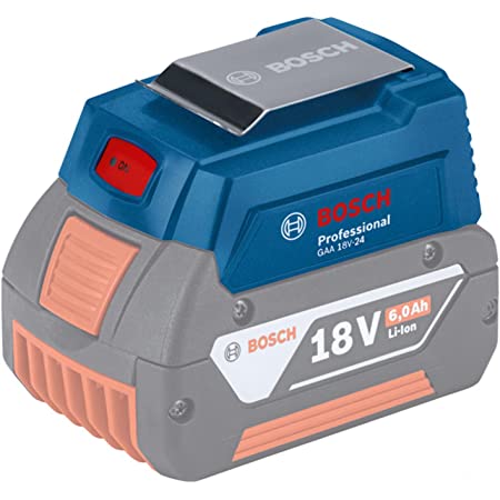 Bosch Professional(ボッシュ)10.8VバッテリーUSBアダプター (本体のみ、バッテリー・充電器別売り) GAA10.8V-21