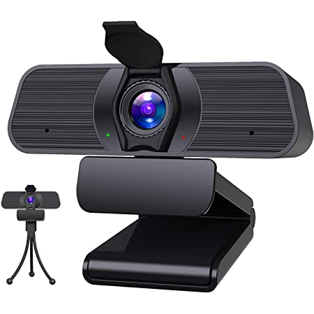 kutolo ウェブカメラ Webカメラ フルHD1080P マイク内蔵 200万画素 超広120°画角 30FPS 360°調整可能 オートフォーカス 自動光補正 プラグアンドプレー