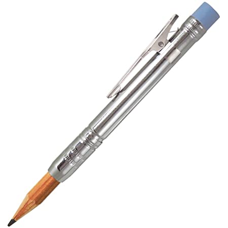 TOHKIN クリップが付いた鉛筆キャップ EC-SOT82(S)-2 シルバー 3本入×2セット 真鍮製 日本製
