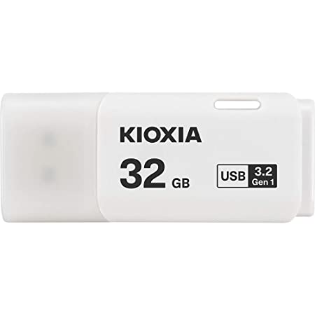 16GB USBメモリ USB2.0 KIOXIA キオクシア TransMemory U202 キャップ式 ホワイト 海外リテール LU202W016GG4