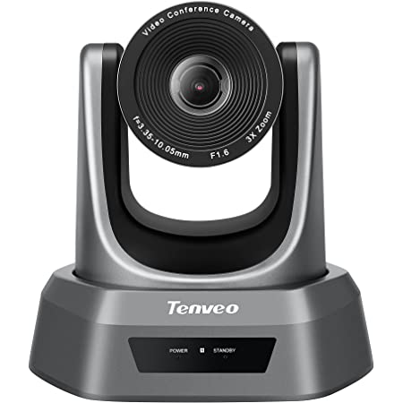 Tenveo NV3U｜web会議 カメラ ウェブカメラ 3倍光学ズーム 広角 フル hd 1080p 自動フォーカス Skype Zoom用 USB接続 三脚取付可能