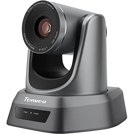 Tenveo NV20U｜web会議カメラ 20倍光学ズーム 1080p ウェブカメラ USB接続 webカメラ 60fps 三脚取付可能 skype用