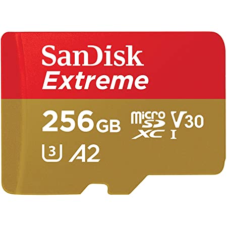 サンディスク microSD 256GB UHS-I U3 V30 書込最大90MB/s Full HD & 4K SanDisk Extreme SDSQXA1-256G-EPK エコパッケージ