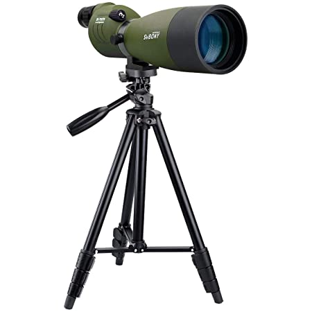 LANDOVE 20-60X80フィールドスコープ スポッティングスコープ 単眼望遠鏡 アーチャリー バードウォッチング 狩猟 鳥観察 天体観測 三脚とスマートフォンアダプター付き