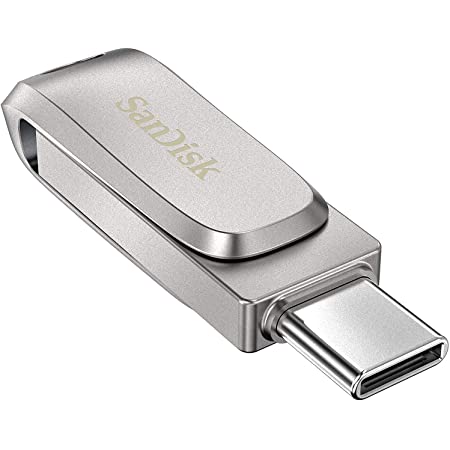 USBメモリー512GB SanDisk サンディスク USB3.1 Gen1-A/Type-C 両コネクタ搭載Ultra Dual Drive Luxe 回転式 [並行輸入品]