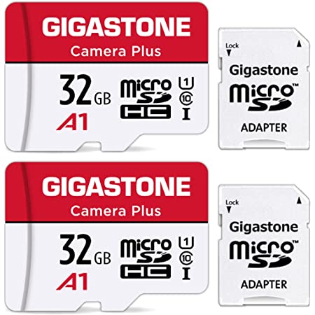 Gigastone Micro SD Card 16GB マイクロSDカード フルHD 10Pack 10個セット 2 SDアダプタ付 2 ミニ収納ケース付 w/adapter and case SDHC U1 C10 85MB/S 高速 micro sd カード Class 10 UHS-I Full HD 動画