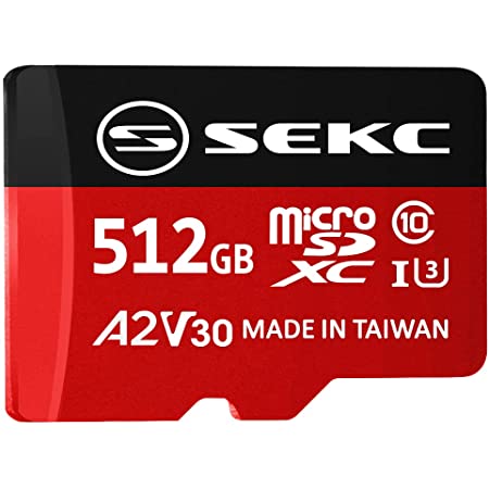 エッセンコアクレブ KLEVV microSDXC 512GB UHS-I U3 V30 A2 最大読込 100MB/s 4K対応 K512GUSD6U3-CA