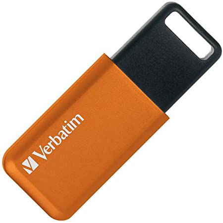 Gigastone V10 32GB USBメモリ USB 2.0 キャップレス タイプ スライド式 青 オレンジ 5個セット
