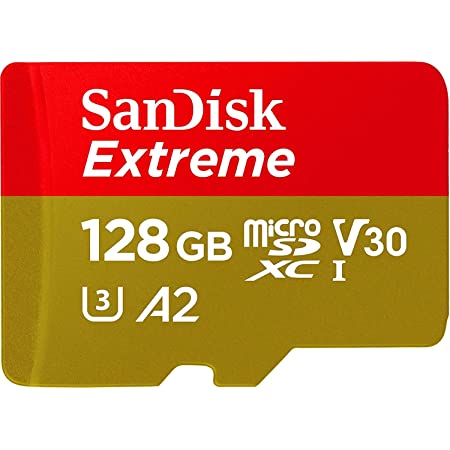 microSDXC 128GB SanDisk サンディスク Extreme UHS-1 U3 V30 4K Ultra HD A2対応 JNHオリジナルSDアダプター付【5年保証】 [並行輸入品]
