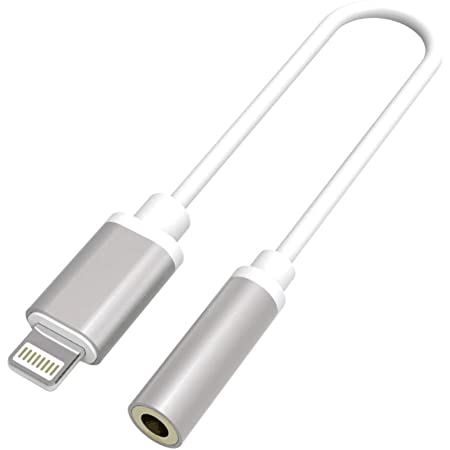 UNBREAKcable iPhone イヤホンジャック Lightning 3.5mm イヤホン 変換アダプタ MFi認証 ヘッドフォンジャックアダプタ HIFI音質 IOS14対応 iPhone 13/13 Pro/13 Pro Max /iPhone 12mini / 12 / 12 Pro / 12 Pro Max / iPhone 11 / 11 Pro /11 Pro Max / X XR XS XS Max iPhone 7 7P 8 8Pに対応