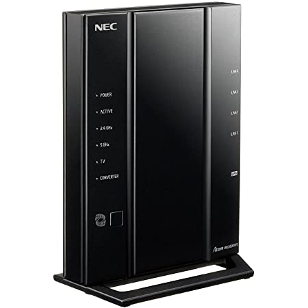 NEC 無線LAN WiFi ルーター Wi-Fi 6(11ax)/AX3000 Atermシリーズ 2ストリーム (5GHz帯 / 2.4GHz帯) AM-AX3000HP