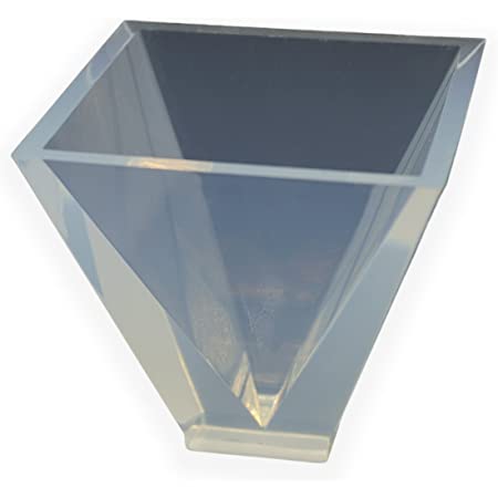 Kinbelle ピラミッド シリコンモールド 5個セット オルゴナイト ピラミッド型 エポキシ樹脂 樹脂粘土 抜き型 キット ＤＩＹ道具 宝石 花
