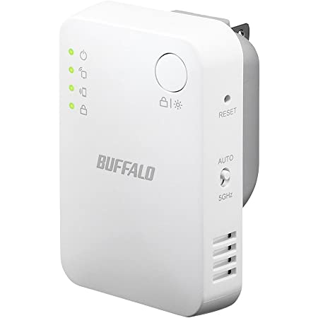 バッファロー 11ax（Wi-Fi 6）対応 無線LANルータ 親機(4803+573mbps) WSR-5400AX6-CG