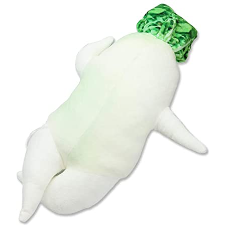 YUYATO リアル セクシー大根 抱き枕 ぬいぐるみ とても癒される 柔らかい クッション インテリア おもしろ 野菜