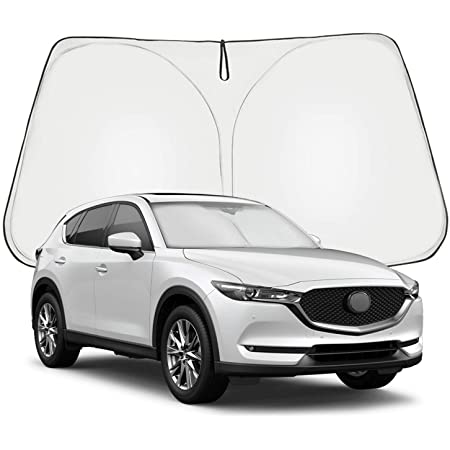 ruiya 新型 マツダ CX-30 サンシェード フロントガラス用 パラソル 車用サンシェード UVカット&日よけ 車中泊 折り畳み式 CX-30カスタムパーツ