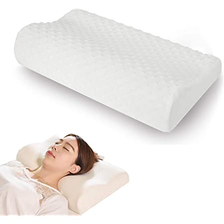枕 安眠 肩こり 低反発 まくら 人間工学に基づいた睡眠用ネックピロー 快眠枕 いびき防止 首・頭・肩をやさしく支える
