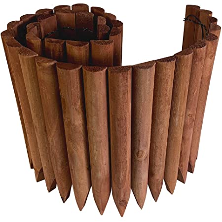 WORTH GARDEN 木製フェンス 4枚セット 幅80ｘ高さ49ｘ厚2.7cm (ホワイト)