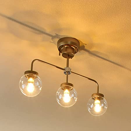 VENUS LIGHTING シーリングライト (洋風/スタイリッシュ) 天井照明 照明器具 (寝室/リビング/ダイニング/ベッドルーム/食卓) 北欧 モダン (LED対応 E26)