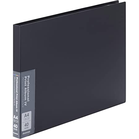 HAKUBA プロフェッショナルプリントアルバム IV(ヨコ)サイズ 40枚収納 ADP4-A4YBK