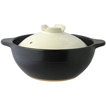 【BLKP】 パール金属 洋風土鍋 15cm 陶器製 限定 ブラック BLKP 黒 AZ-5118