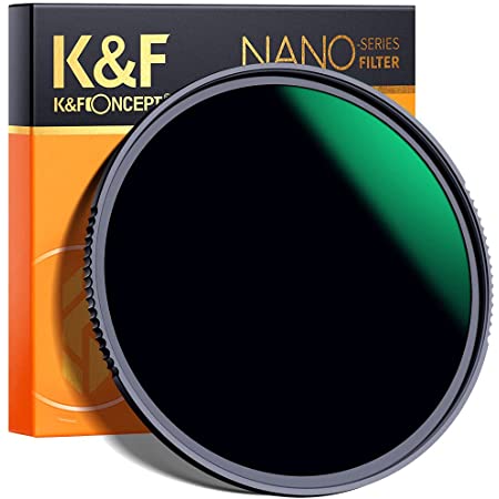 ndフィルター 72mm nd1000 撥水 防汚 耐油性 減光フィルターK&F Concept【メーカー直営店】