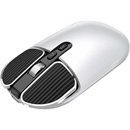 【2020最新オシャレ型】TISOU ワイヤレスマウス 無線マウス コンパクト オシャレ 薄型 静音 充電式 3DPIモード 2.4GHz 高感度 type-C変換アダプタ付属 高精度 持ち運び便利 省エネルギー Mac/Windows/surface/Microsoft Proに対応