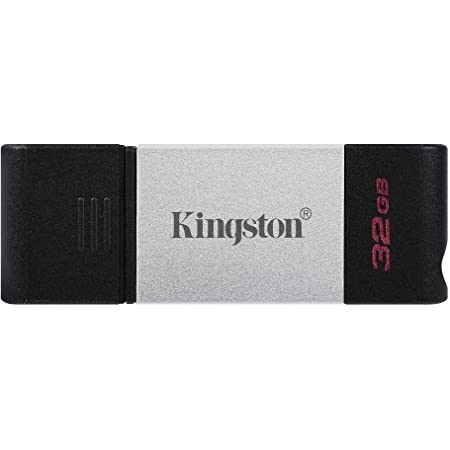 キングストン USBメモリ Type-C 32GB USB 3.2 gen1 USB 3.0 Type-C 最大転送速度 200MB/s DataTraveler80 DT80/32GB 5年保証