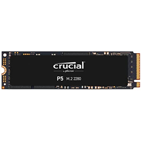 Crucial クルーシャル P5シリーズ 1TB(1000GB) 3D NAND NVMe PCIe M.2 SSD CT1000P5SSD8【5年保証】 [並行輸入品]
