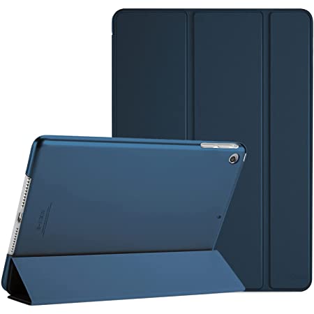 ProCase iPad Mini 5/4/3/2/1 保護ケース 軽量 フォリオ スマートカバー スタンド機能付き 適用端末：iPad Mini 5 （2019）/ Mini 4, Mini 1 2 3‐レッド