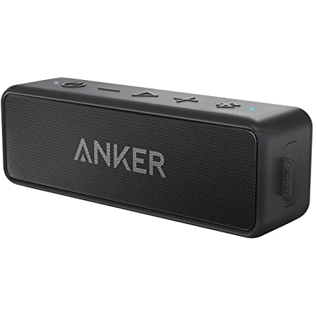 Anker Soundcore 3 Bluetooth スピーカー チタニウムドライバー デュアルパッシブラジエーター BassUpテクノロジー アプリ対応 イコライザー設定 USB-C接続 IPX7 防水 24時間連続再生 PartyCast機能 ブラック