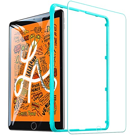 [Amazonブランド] Eono(イオーノ) 2枚入り iPad mini 2019 mini 5/4 ガラスフィルム ipad mini5/4 フィルム 気泡防止 高度透明 旭硝子9H クラッチ防止 自動吸着 飛散防止処理 薄型 iPad mini5/4 2019 対応 0.3mm 2.5D 保護フィルム