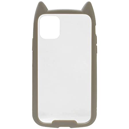 ラスタバナナ iPhone11 XR 共用 ケース カバー ハイブリッド VANILLA PACK mimi GLASS バニラパック 猫耳 ネコミミ ガラス グレー アイフォン スマホケース 5527IP961HB
